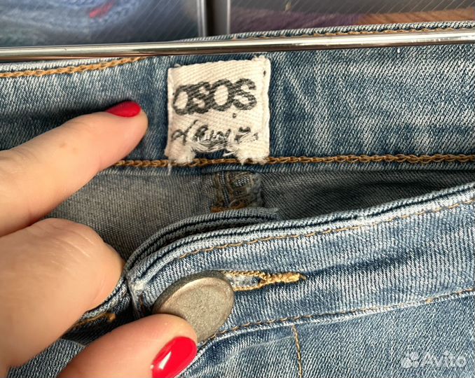 ASOS Denim джинсы клешные