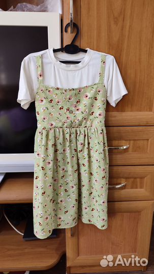 Платье трикотажное на девочку 122