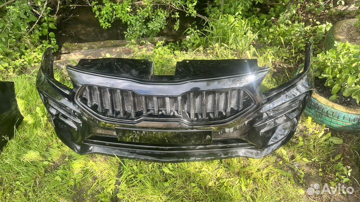 Тюнинг бампер kia rio 4