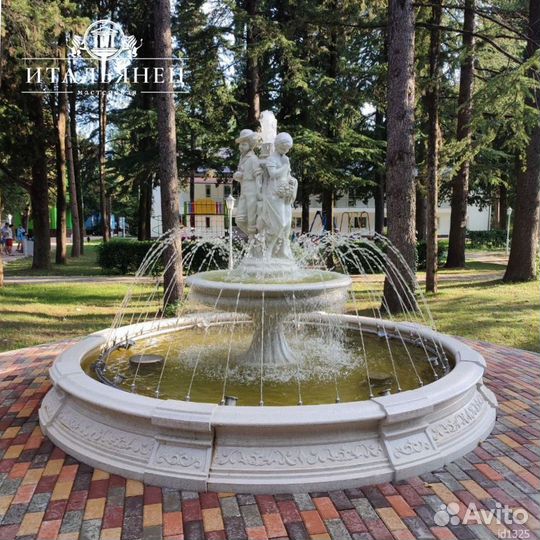 Гранитный фонтан от производителя