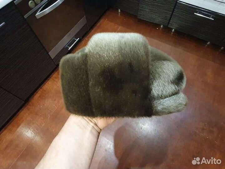 Шапка зиняя формовка из нерпы