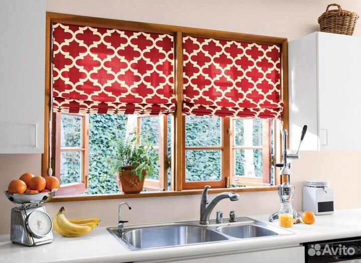 Римские шторы и жалюзи
