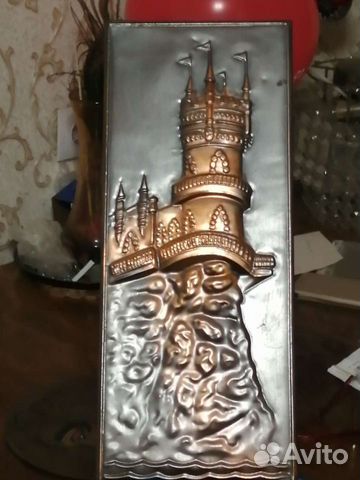 Картина медная чеканка