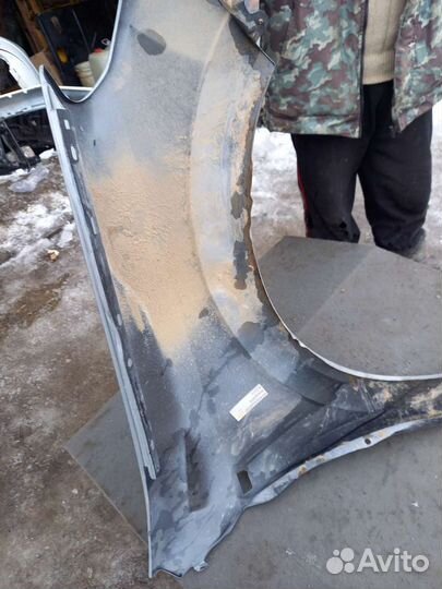 Крыло переднее левое opel astra
