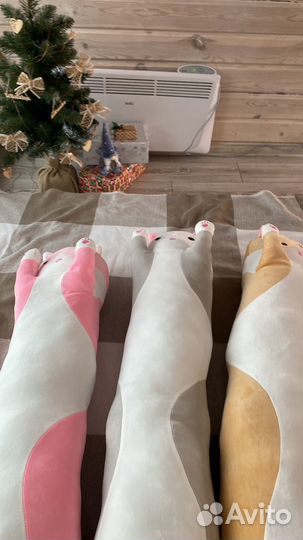 Игрушка мягкая кот-батон