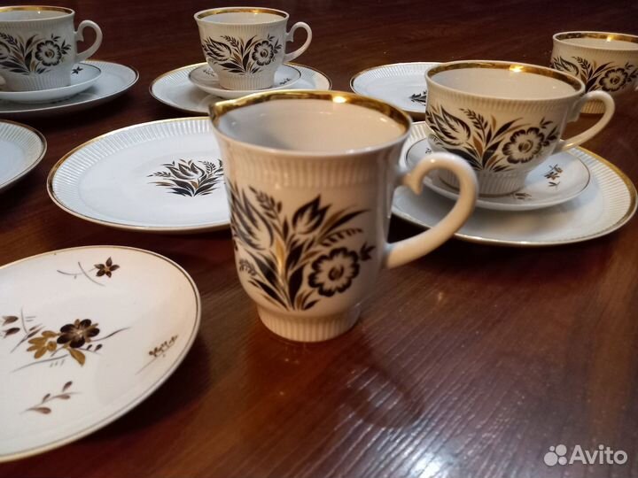 Чайный сервиз фарфор Императорский завод