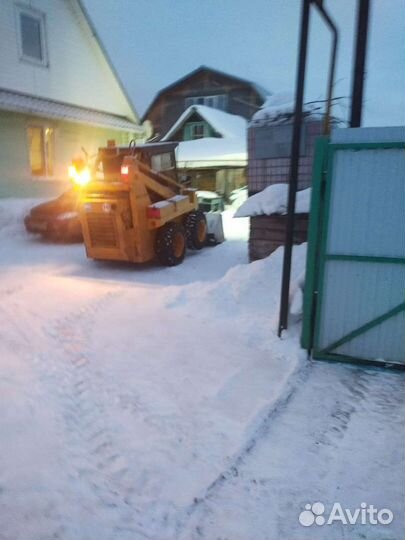 Услуги минипогрузчика