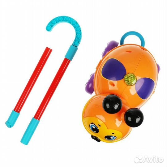 Развивающая игрушка Каталка Жучок Умка HT862-R2
