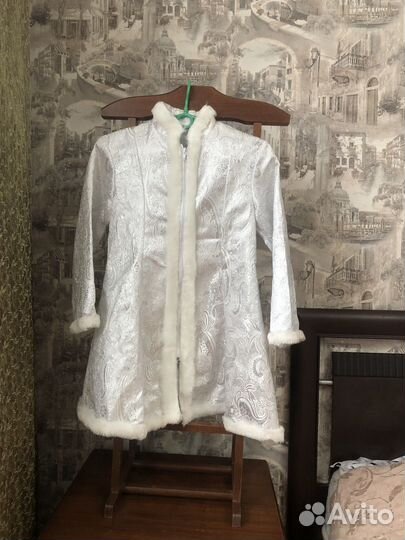 Костюм снегурочки детский 128 134