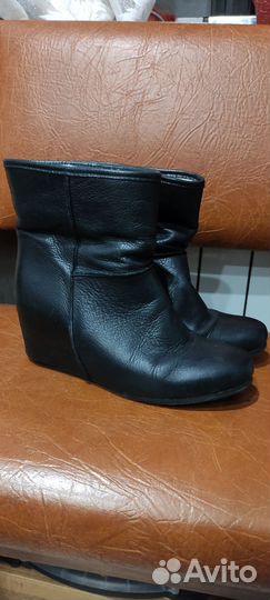 Кроссовки, ботинки, кожаные, 36размер