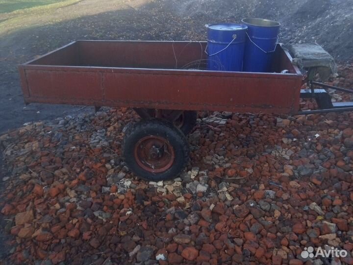 Прицеп для мотоблока самодельный