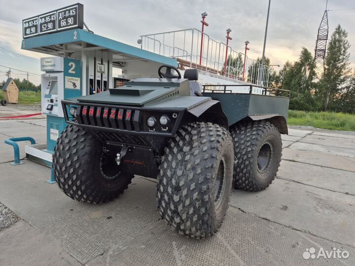 Переломный вездеход grizzly каракат