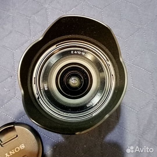 Объектив sony e 10-18mm