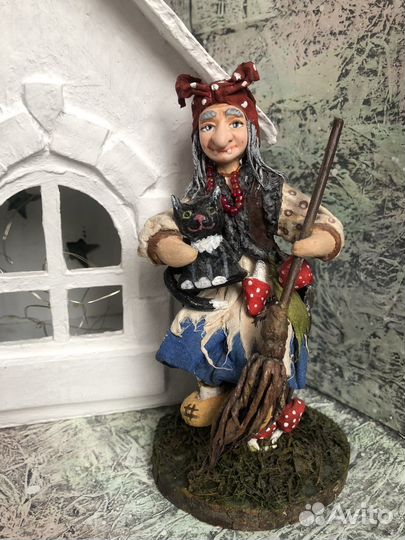 Ватные елочные игрушки