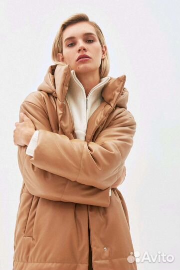 Новое пальто-пуховик Zarina 46 размер