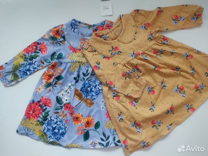 Платье Next на девочку 12-18 мес 86 см