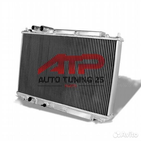 Радиатор двигателя алюминиевый honda civic SI 2006