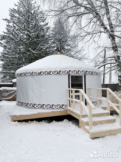 Юрта для глэмпинга