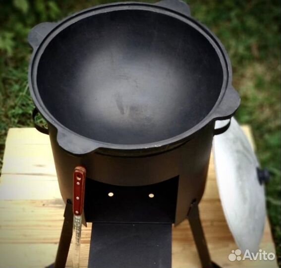 Казан чугунный узбекский новый