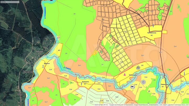 Участок 1,04 га (СНТ, ДНП)