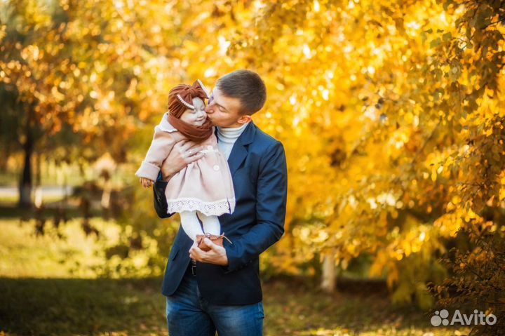 Детское пальто для девочки с шапочкой и снудом