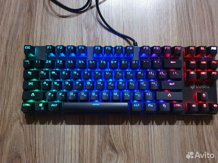 Игровая клавиатура Rapoo V500RGB Alloy