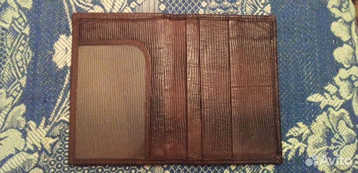 Партмоне кошелек мужской СССР винтаж кожа