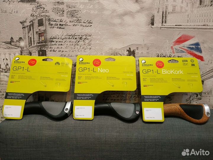 Грипсы Ergon GP-1/NEO/Biokork и GC Biokork