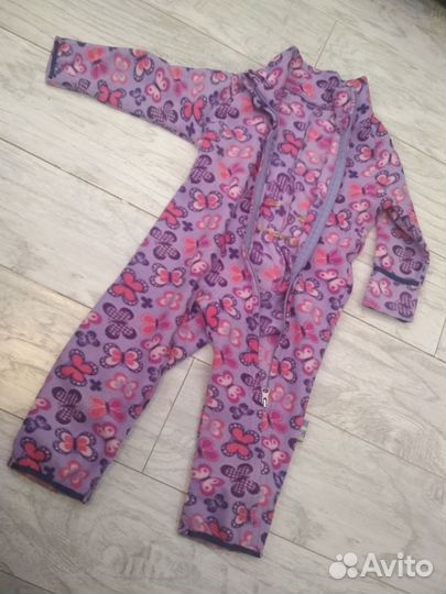 Флисовая поддева 86 размер