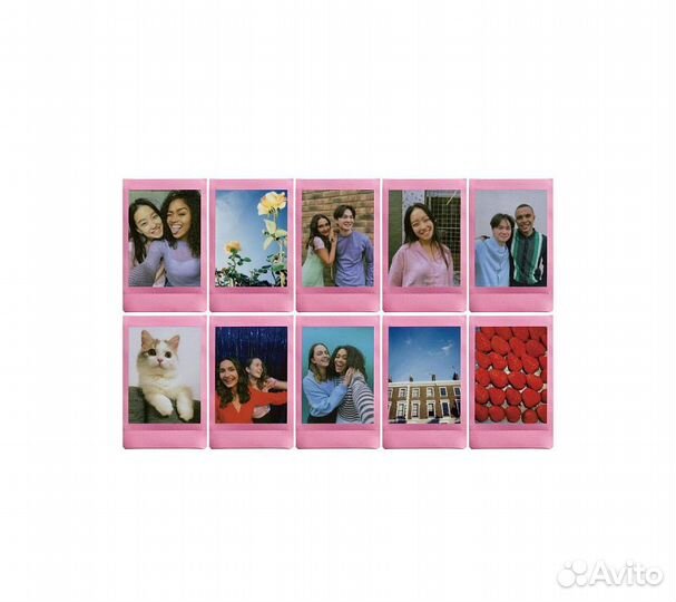 Моментальная фотокамера Fujifilm Instax Mini 12 Stax of Fun Instant Photo Kit Blossom Pink