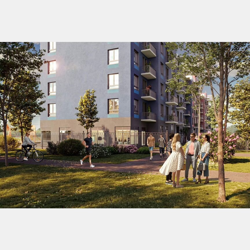 1-к. квартира, 35,7 м², 2/5 эт.