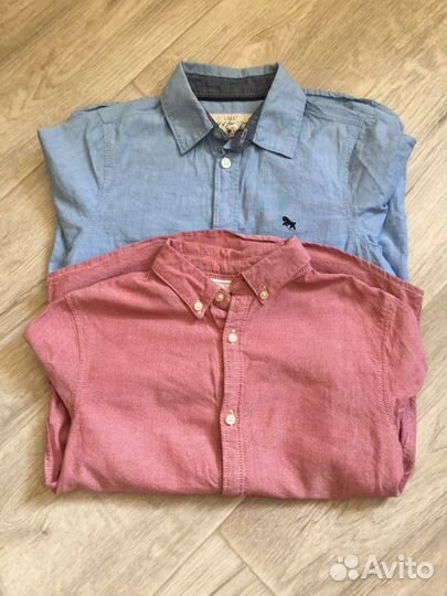 Школьные рубашки mango, hm