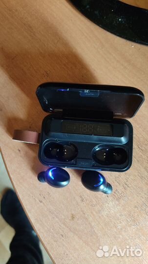 Наушники беспроводные TWS F9-5 с Power Bank