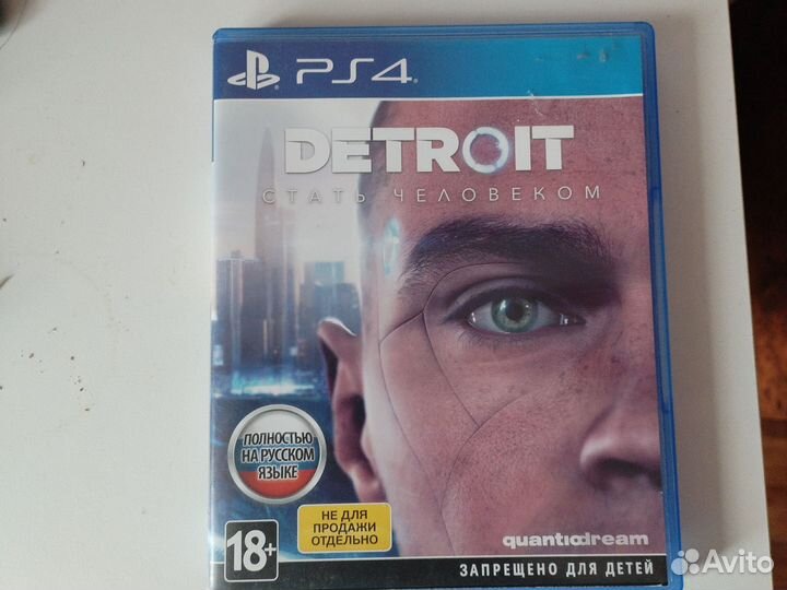 Detroit become human ps4 диск