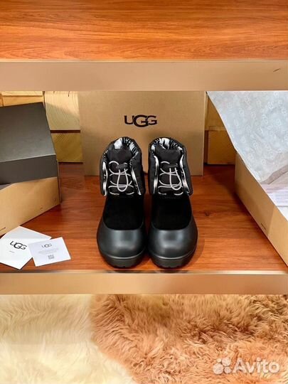 Угги дутики мужские UGG чёрные