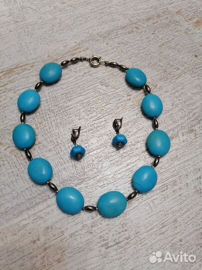 Комплект из натуральных камней