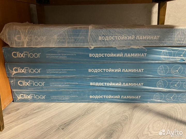 Ламинат Clix Floor дуб крем