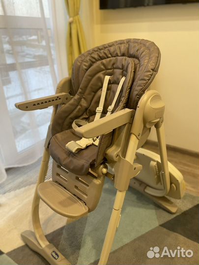 Стульчик для кормления chicco polly
