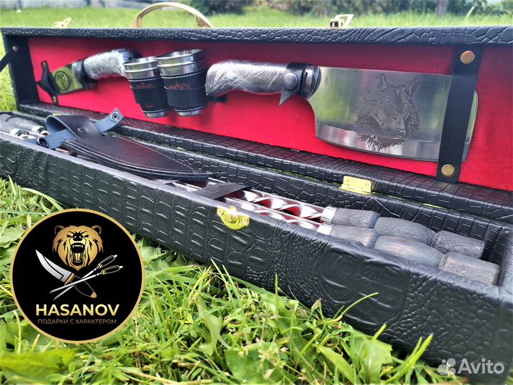 Шашлычный набор в кейсе №5 