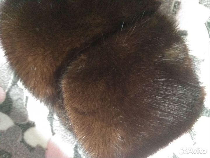 Норковая шапка мужская 60 размер