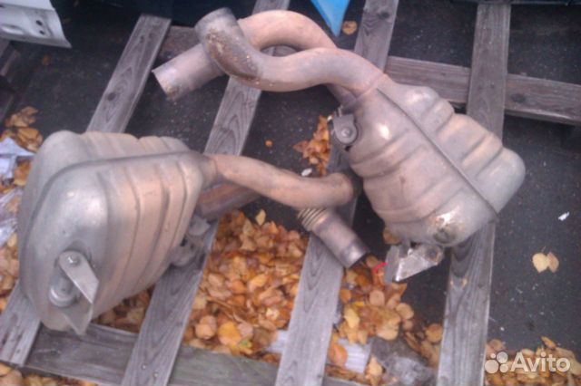 Глушитель Порш 911 с 9-12 м. год. Б/У