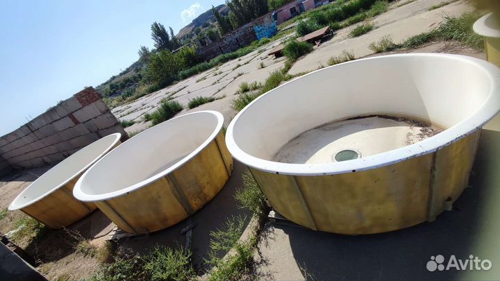 Бассейны для разведения рыбы