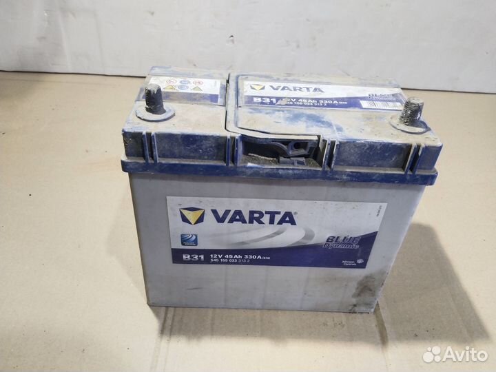 Аккумулятор Varta Blue Dynamic B31 12v 45ah 330a