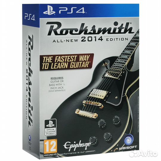 Rocksmith 2014 PS4 (игра+кабель)