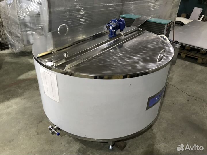 Охладитель молока открытый, вертикальный («шайба»)