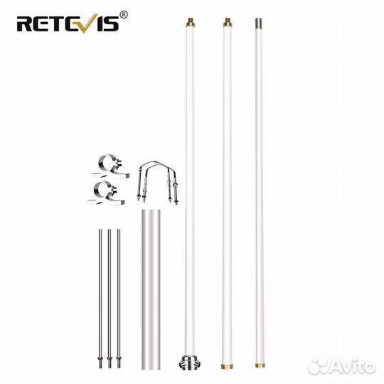 Антенна Retevis MA05 двухдиапазонная 144/430 мгц