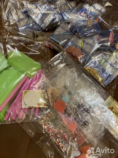 Все для алмазной мозаики пакетом