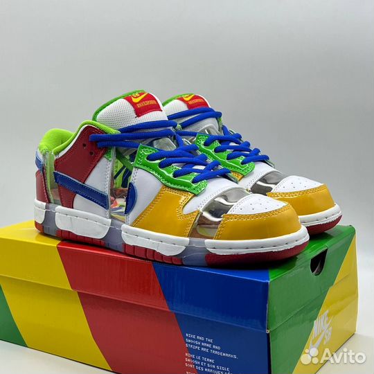 Кроссовки Nike SB Dunk Low X EBay Sandy Bodecker