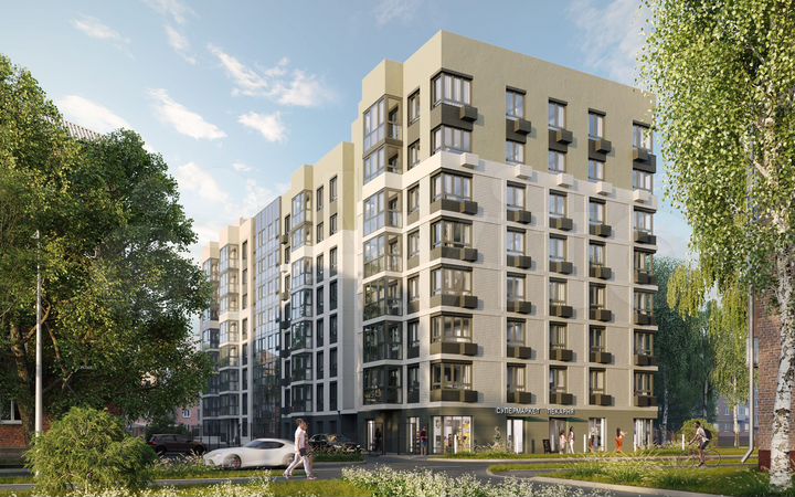 3-к. квартира, 66 м², 7/8 эт.