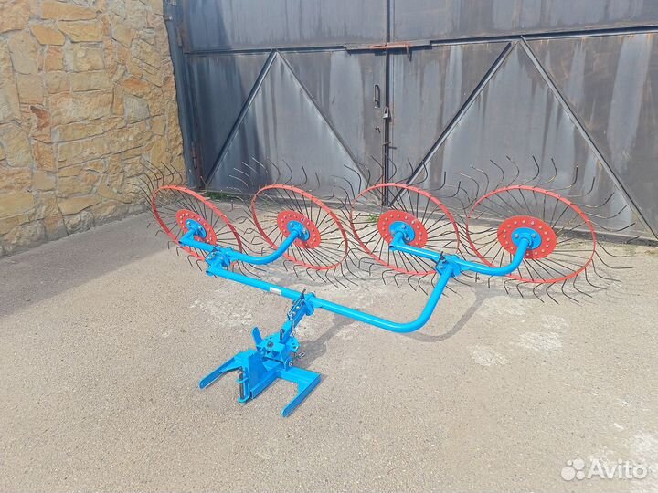 Грабли ворошилка 4 колеса 220 см захват